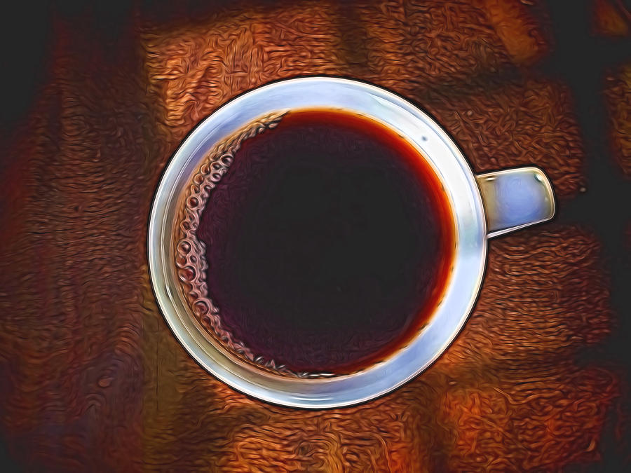 Morning coffee Digital Art by Gary De Capua