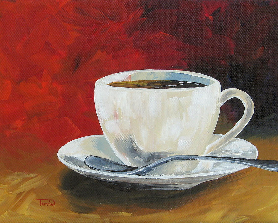 Morning Cup Painting by Torrie Smiley