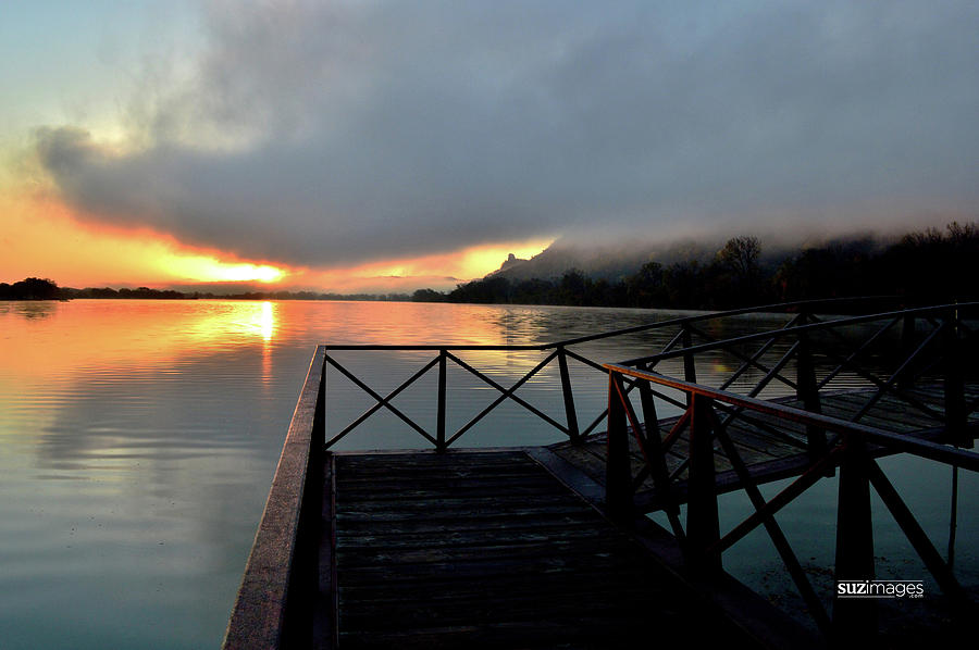 Morning Dock by Susie Loechler Morning Dock by Susie Loechler