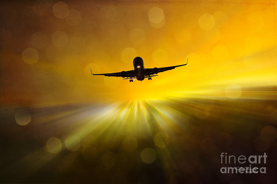 Jet Photograph - Morning Flight by Chris Armytage
