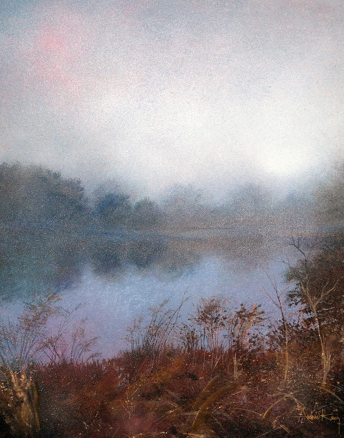 Landscape Painting - Morning Fog by Andrew King