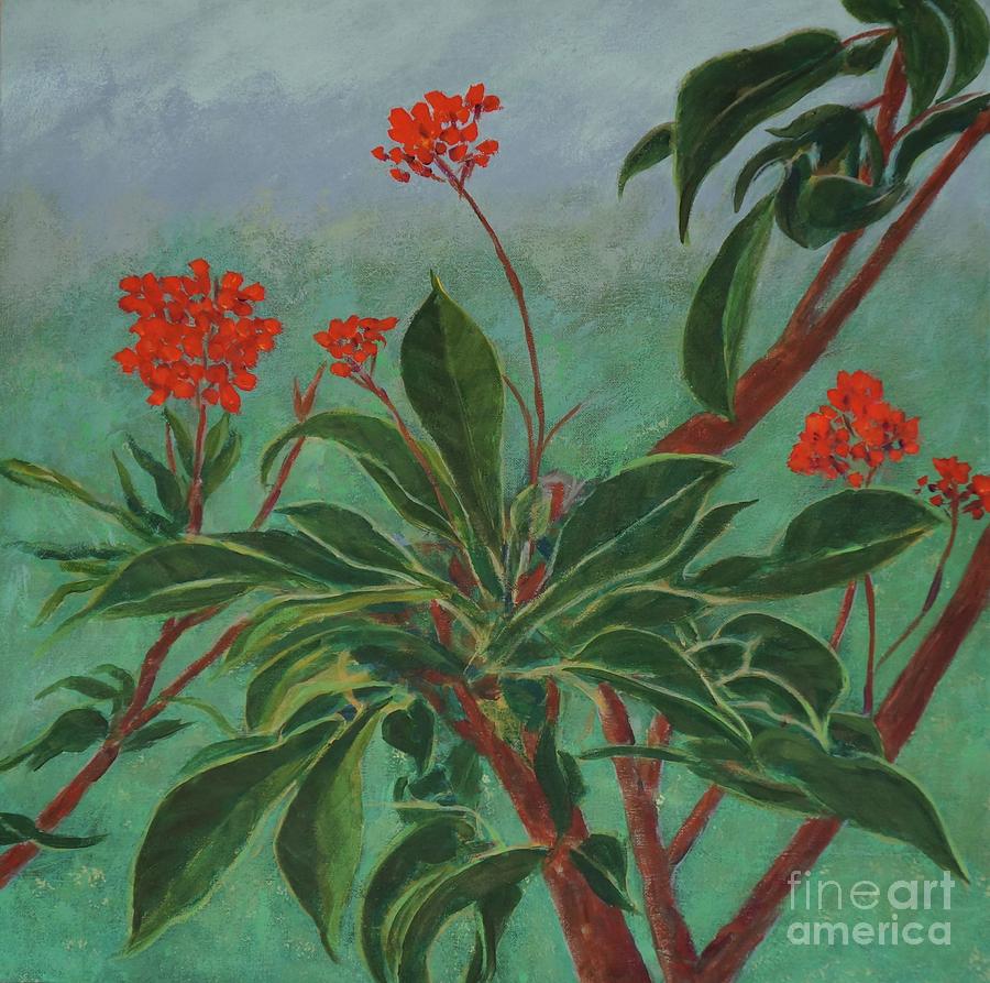 Morning Fog in the Garden by Gail Kent Morning Fog in the Garden by Gail Kent