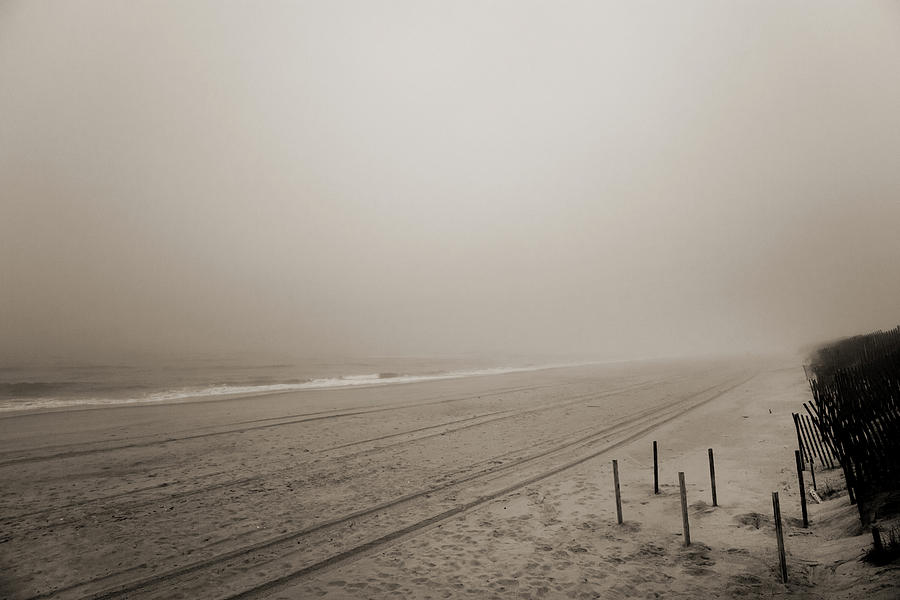 Morning Fog On The Outer Banks Photograph By David Stasiak - Fine Art ...