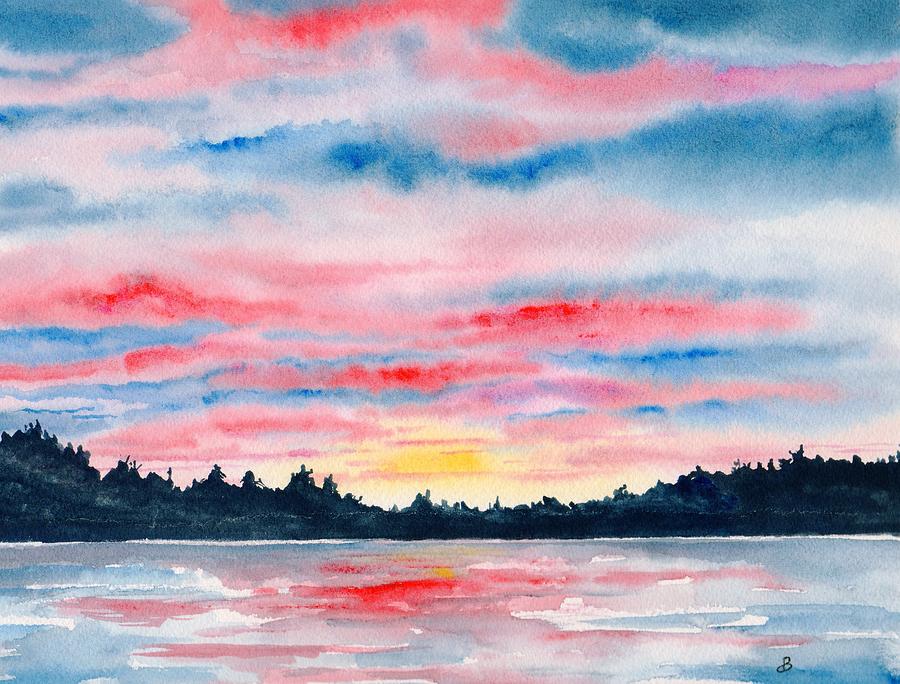 Morning Glory Painting by Brenda Owen