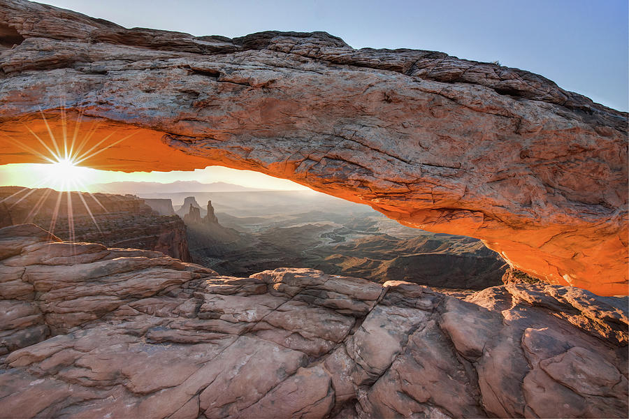 Canyonlands National Park Photograph - Morning Glory - Mesa Arch - Canyonlands National Park by Gregory Ballos