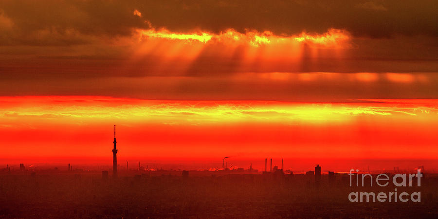 Landscape Photograph - Morning Glow by Tatsuya Atarashi