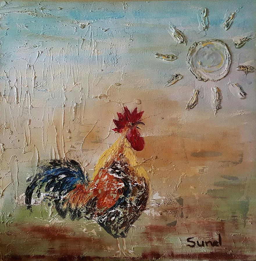 Morning has come Painting by Sunel De Lange