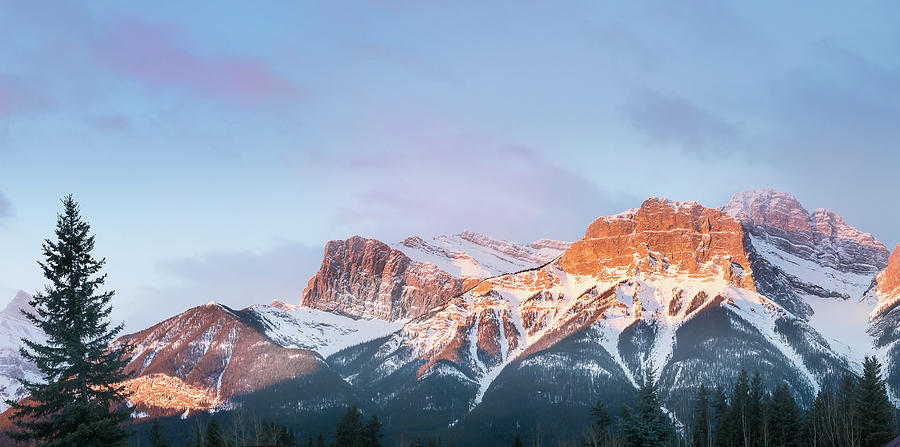 Morning in Canmore Photograph by Martin Capek
