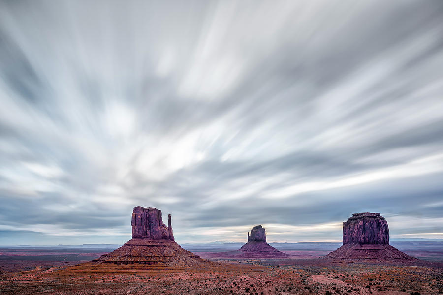 Morning in Monument Valley Photograph by Jon Glaser