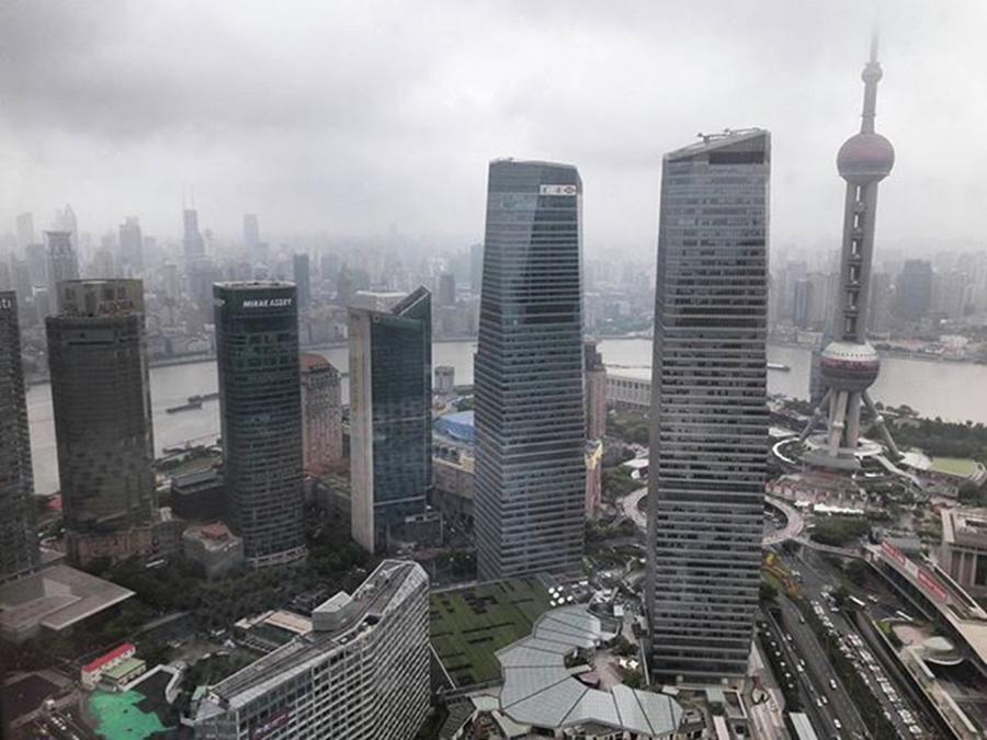 Skyline Photograph - Morning In Shanghai 
#shanghai #work by Federico Giusti