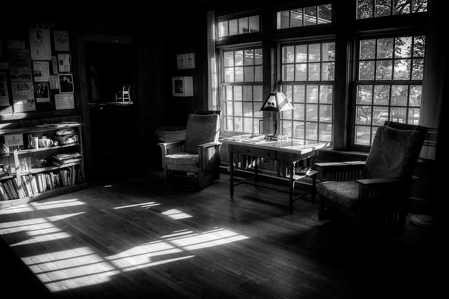 Morning In The Keith House In Black and White Photograph by Greg and Chrystal Mimbs