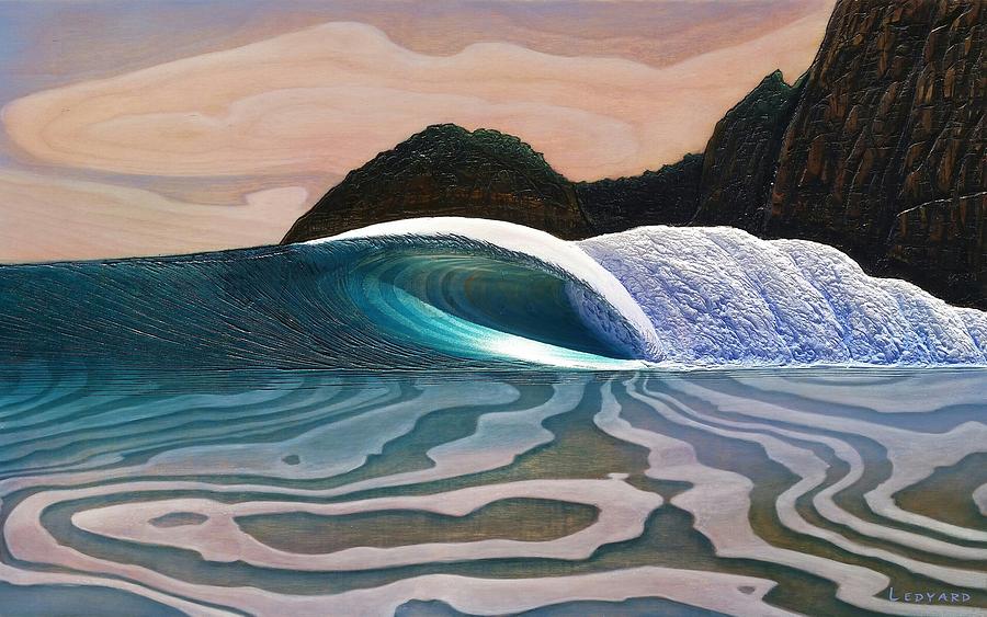 Seascape Relief - Morning Java by Nathan Ledyard