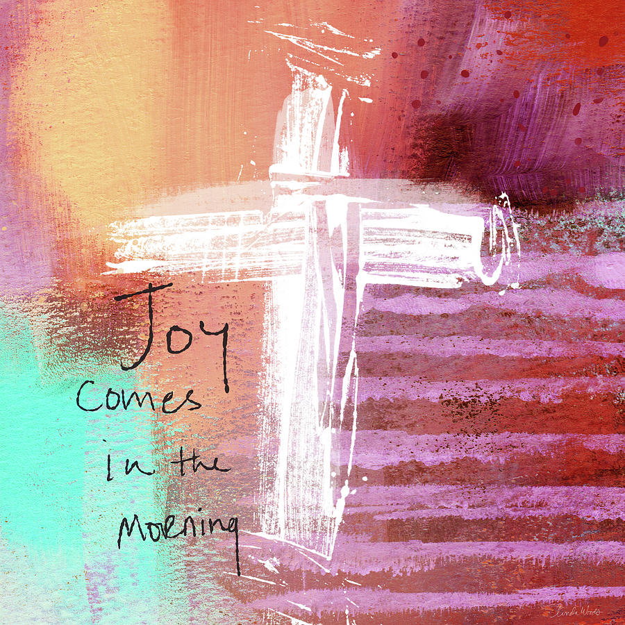 Morning Joy- Abstract Art by Linda Woods Mixed Media by Linda Woods
