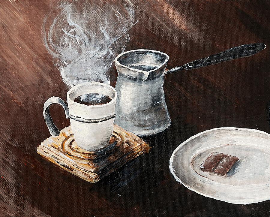 Morning Joy Painting by Medea Ioseliani