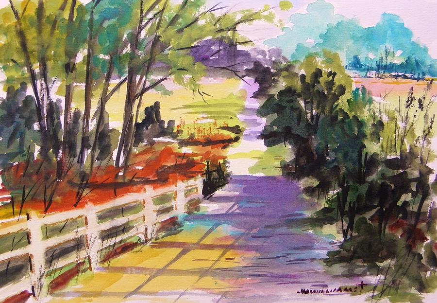 Morning Lane Painting by John Williams