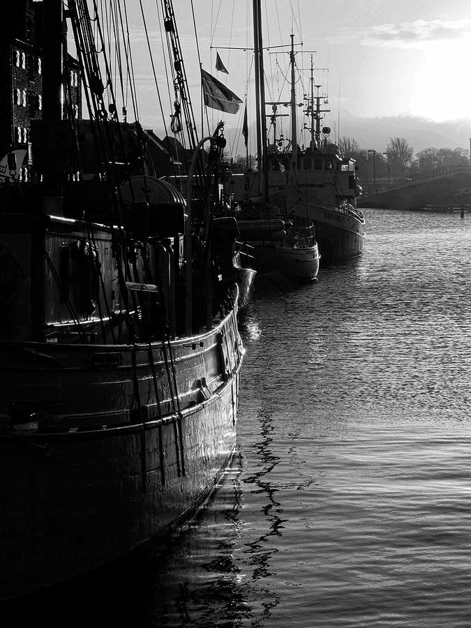 Boat Photograph - Morning Light - 365-237 by Inge Riis McDonald