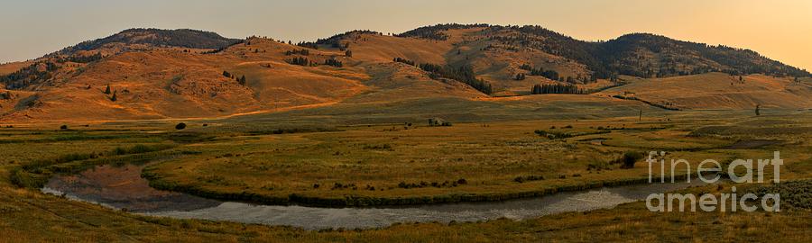 Yellowstone National Park Photograph - Morning Light At Slough Creek by Adam Jewell