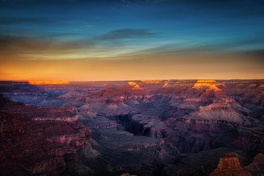 Morning Light in the Canyon Photograph by Andrew Soundarajan