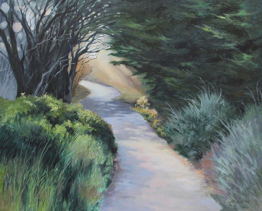 Landscape Painting - Morning Light by Maralyn Miller