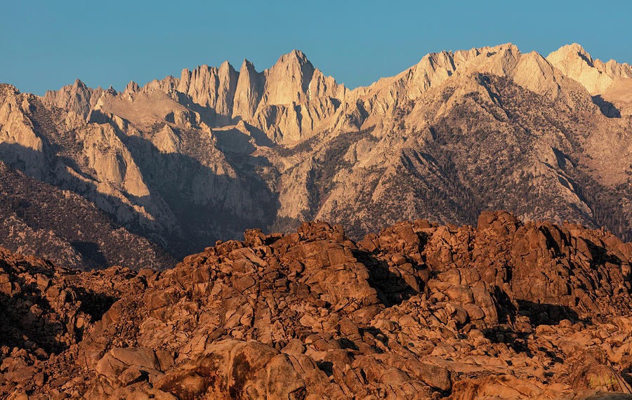 Morning Light On Mt. Whitney by Stuart Gordon Morning Light On Mt. Whitney by Stuart Gordon