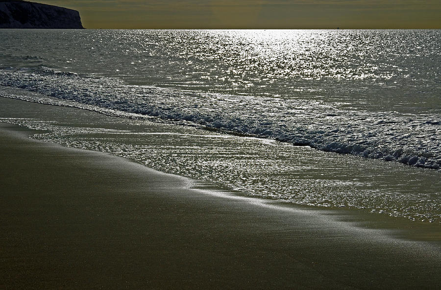 Morning Light on Sandown Beach Photograph by Rod Johnson