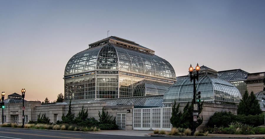 Morning Light On the United States Botanic Garden Photograph by Greg and Chrystal Mimbs