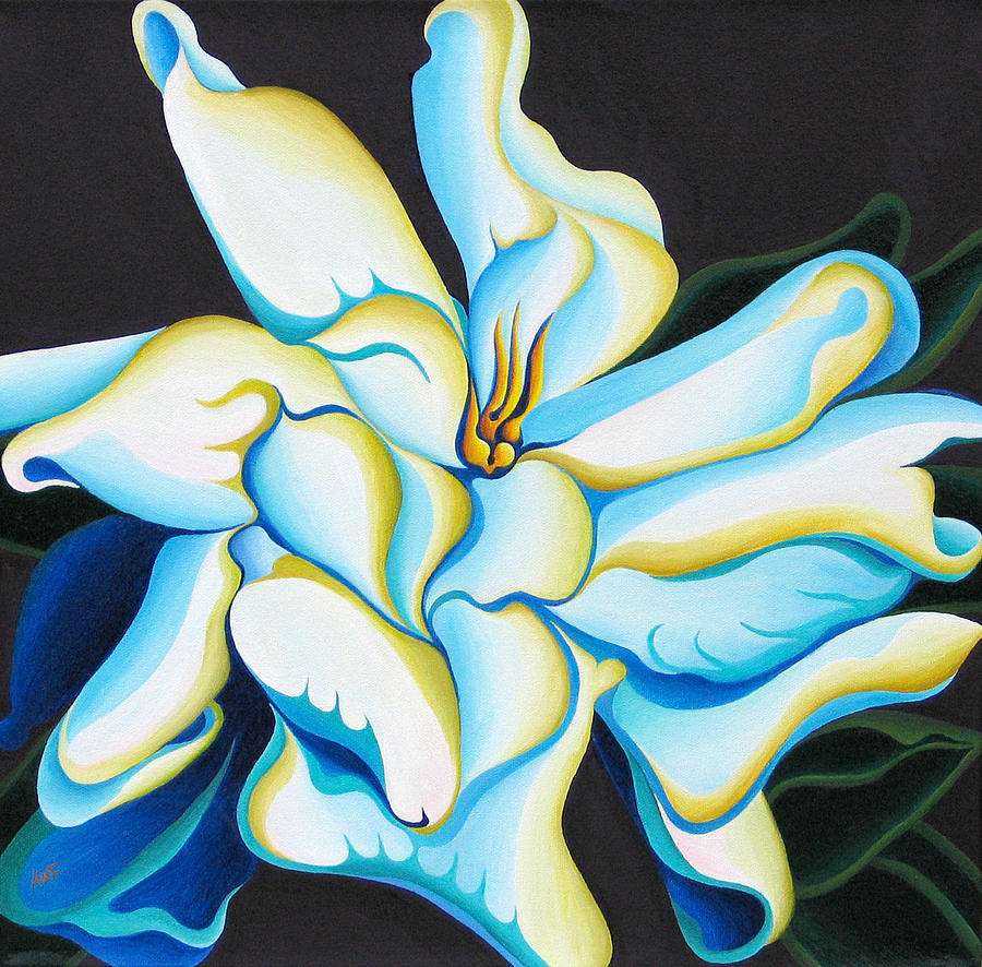 Morning Magnolia Painting by Amy Ferrari