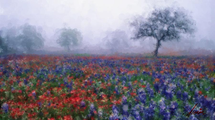 Morning Mist Painting by Armin Sabanovic