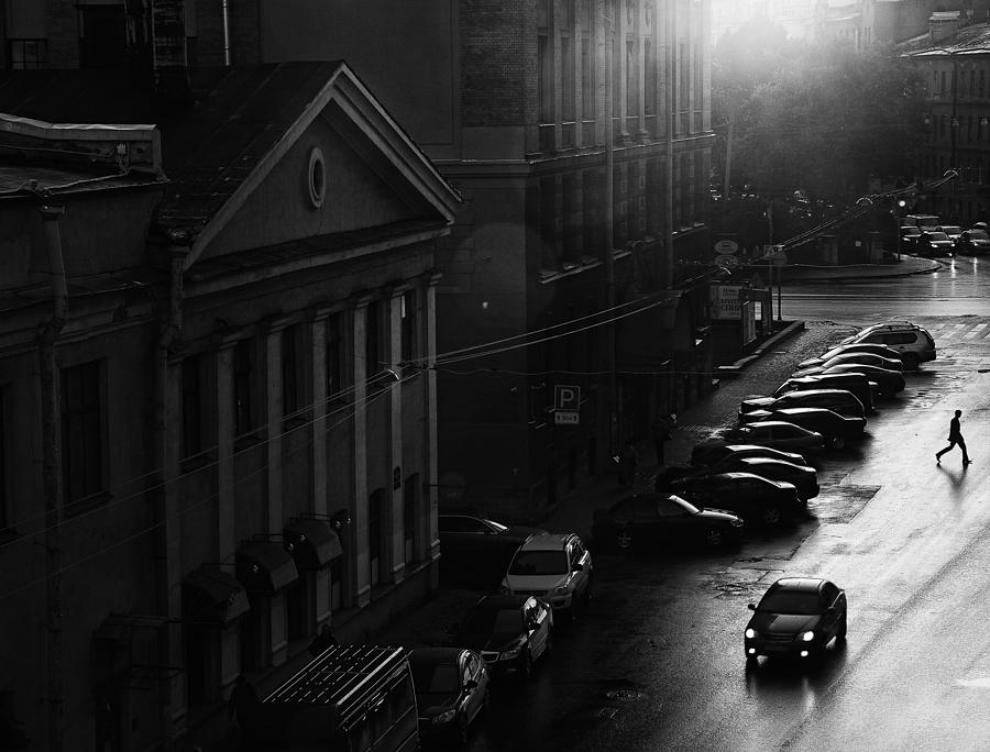 Car Photograph - Morning Mist by Bj Yang