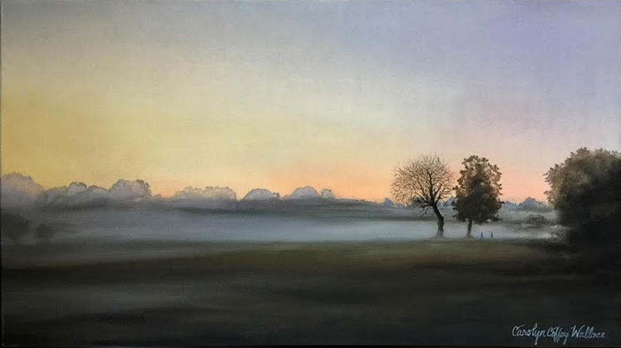 Morning Mist Encounter by Carolyn Coffey Wallace Morning Mist Encounter by Carolyn Coffey Wallace