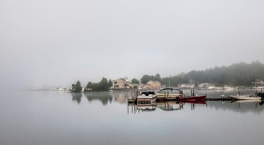 Morning Mist on the Lake Photograph by Phyllis Taylor