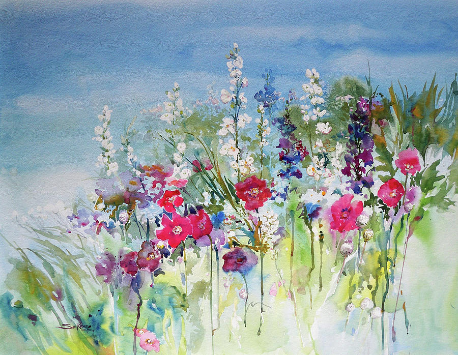 Morning Mist Painting by Sue Kemp