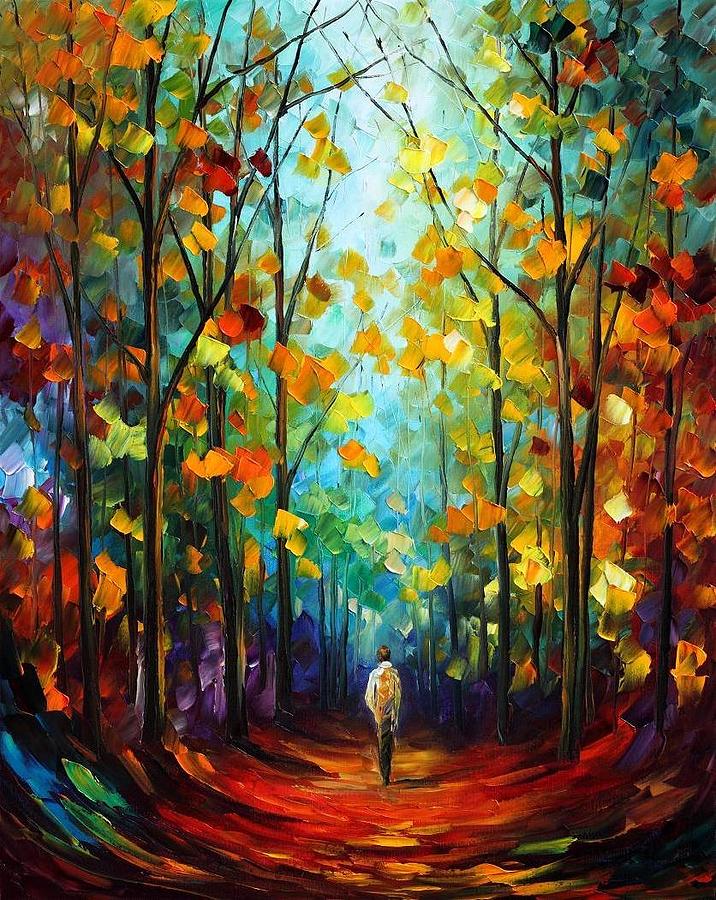 Morning Mood Painting by Leonid Afremov | Fine Art America