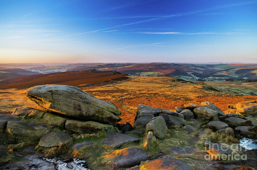 Morning Moorland Photograph by Chris Horsnell