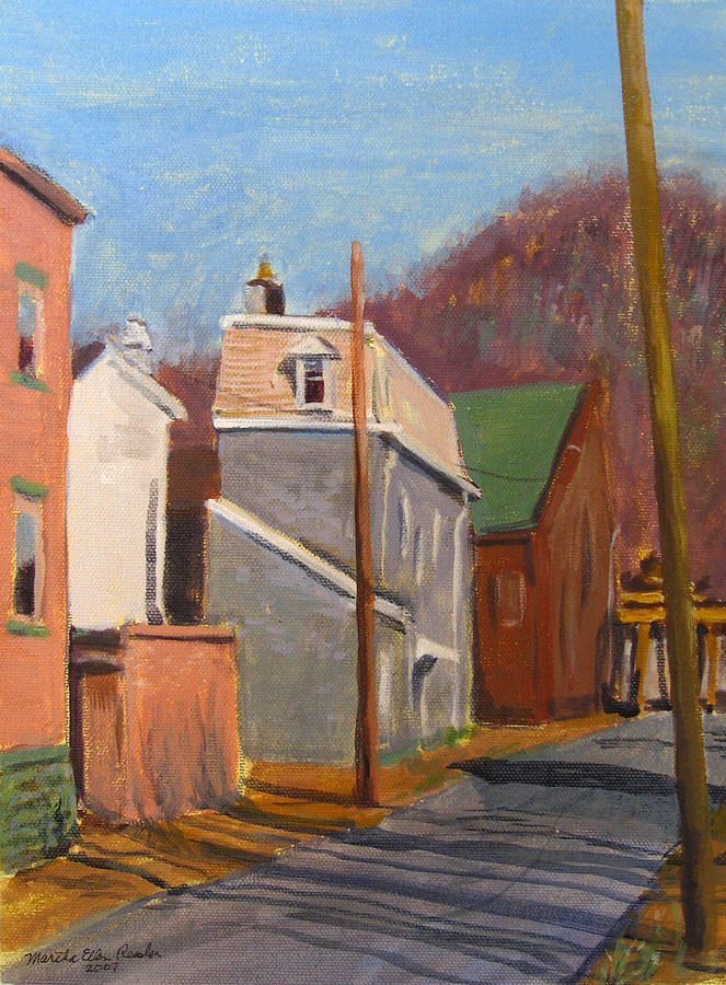 Morning on 50th Street Painting by Martha Ressler