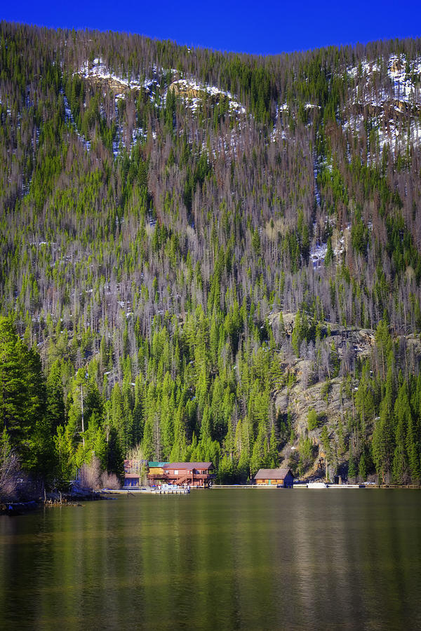 Mountain Photograph - Morning on Grand Lake by Joan Carroll