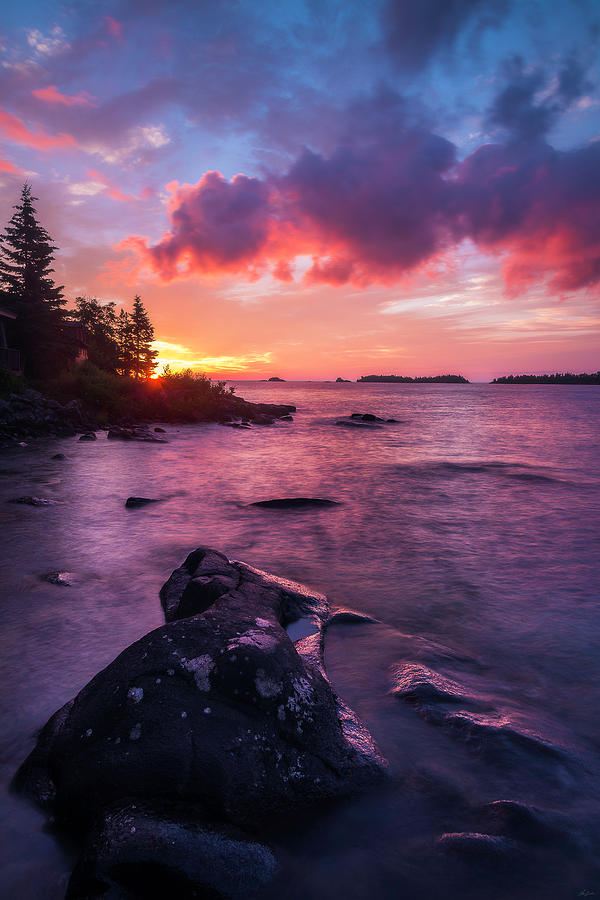 Morning On Isle Royale Photograph by Owen Weber