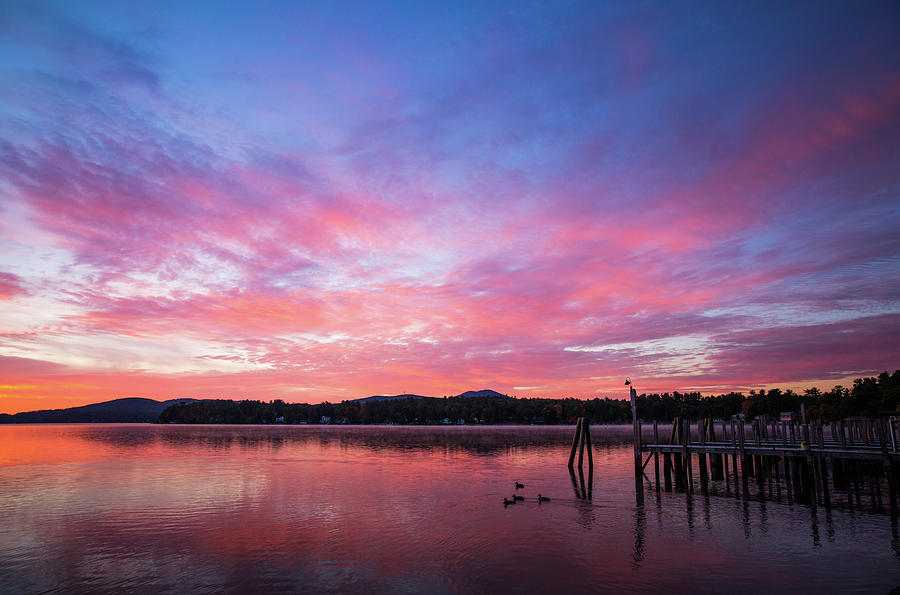 Morning on Lake Winnipesaukee Photograph by Robert Clifford