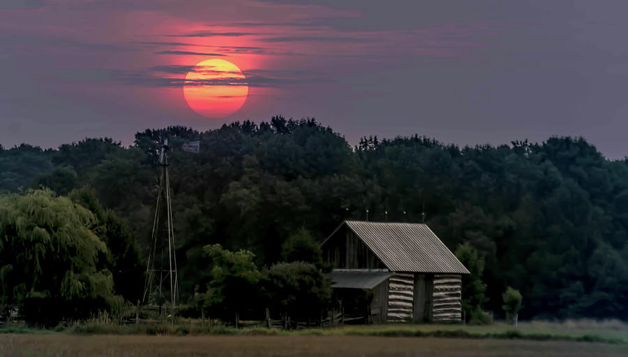 Morning on the Farm Photograph by Patti Raine