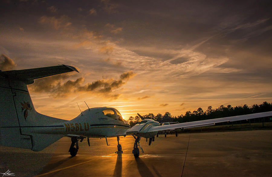 Airplane Photograph - Morning on the Ramp by Phil And Karen Rispin