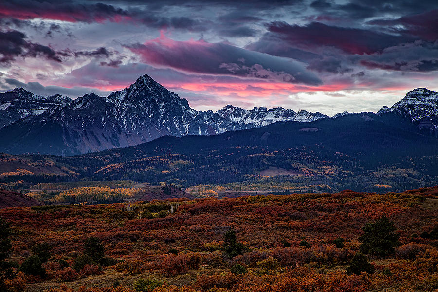 Morning over the Rockies Photograph by Andrew Soundarajan