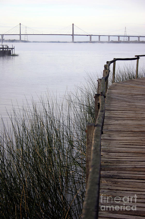 Pier Photograph - Morning Pier 2 by Balanced Art