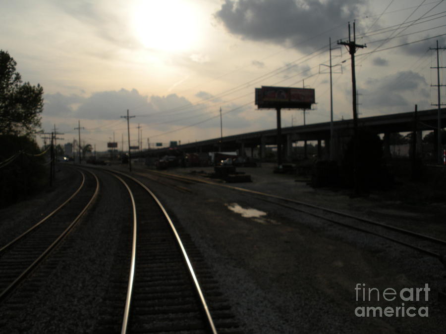 Morning Rails Photograph by Joseph Baril