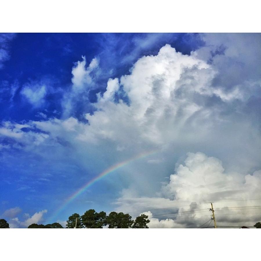 Mississippi Photograph - Morning Rainbow #enlight #sky by Joan McCool