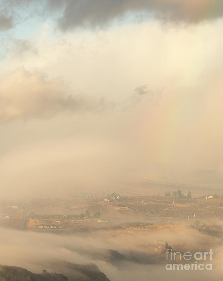 Morning Rainbow Photograph by Michael Dawson
