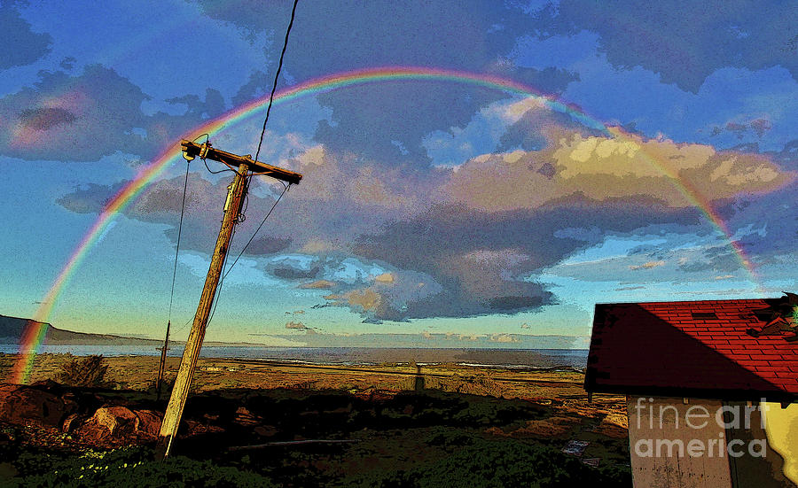 Morning Rainbow Over Kalaupapa Photograph by Craig Wood