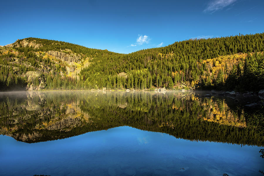 Rocky Mountain National Park Photograph - Morning Reflections by Greg Wyatt