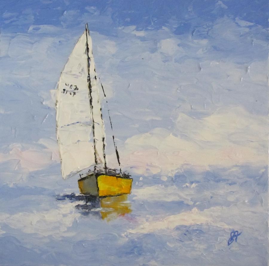 Morning Sail Painting by Anita Ann Johnson - Fine Art America