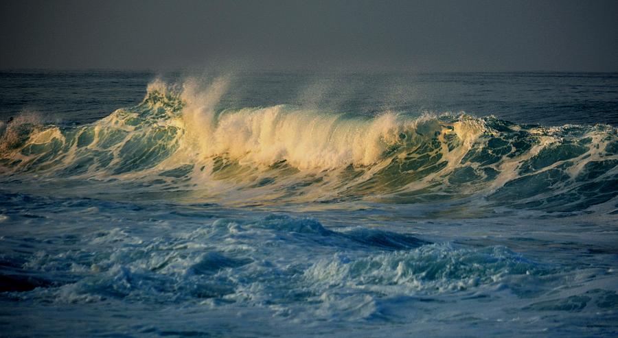 Morning Sea Spray Photograph by Lori Seaman