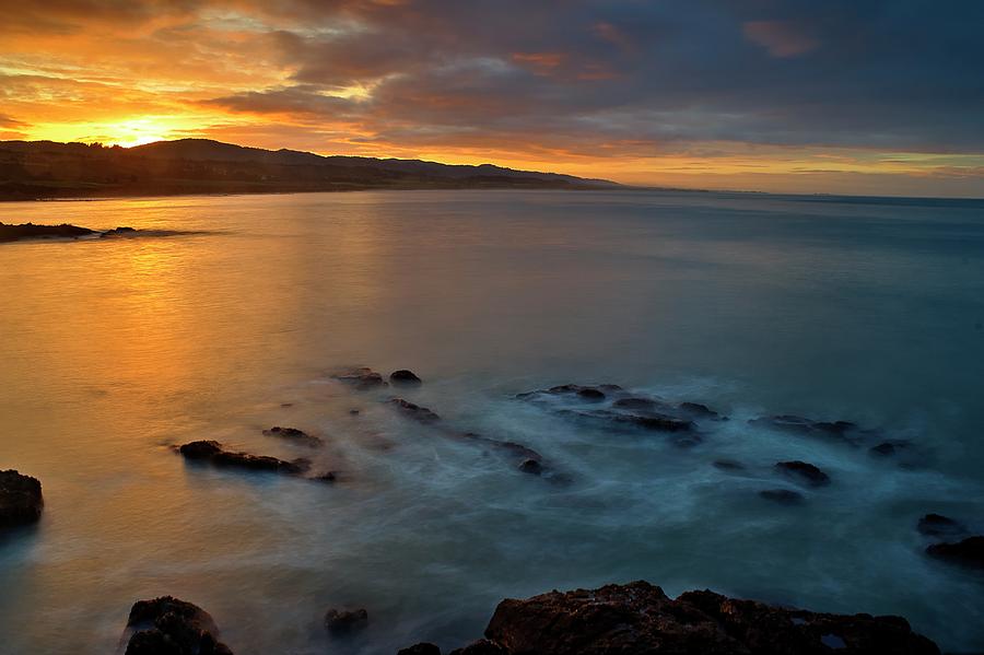 Morning Seascape Photograph by Morgan Wright